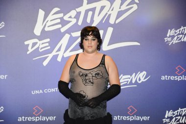 Carlos Gonzalez, 19 Aralık 2023 'te İspanya' nın Cine Callao şehrinde Atresplayer tarafından 