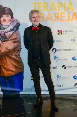 Gaizka Urresti, İspanyol Aşk, Çiftler Terapisi, Terapia de parejas belgeselinin Prime Video galasında kırmızı halıda poz verdi. Palacio de la Prensa Madrid İspanya 8 Şubat 2024.