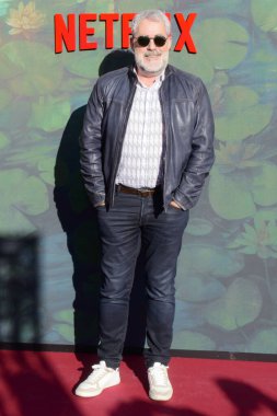 Carlos Blanco Vila  seen posing at the photocall during the Netflix premiere of the tv miniseries The Asunta Case - El Caso Asunta, at the Conde Duque cultural centre, Madrid, Spain April 25th 2024 clipart
