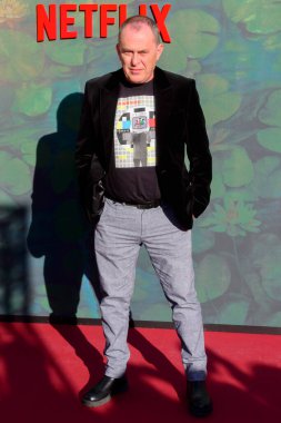 Carlos Sedes  seen posing at the photocall during the Netflix premiere of the tv miniseries The Asunta Case - El Caso Asunta, at the Conde Duque cultural centre, Madrid, Spain April 25th 2024 clipart
