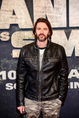 Manuel Velasco, 6 Mayıs 2024 tarihinde İspanya 'nın başkenti Madrid' de Maymunlar Cehennemi 'nin Krallığı adlı maymun kurgu filminin özel bir gösterimi sırasında fotoğraf çekimi sırasında poz verdi..