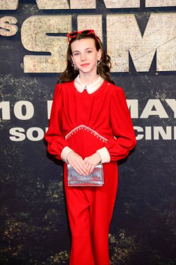 Ines de Len, 6 Mayıs 2024 tarihinde İspanya 'nın başkenti Madrid' de Maymunlar Cehennemi 'nin Krallığı adlı maymun kurgu filminin özel bir gösterimi sırasında fotoğraf çekimi sırasında poz verdi.