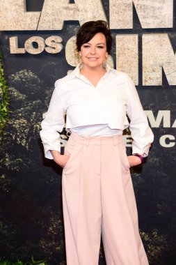 Cristina Villanueva, 6 Mayıs 2024 tarihinde İspanya 'nın Madrid kentinde Maymunlar Cehennemi adlı maymun kurgu filminin özel bir gösterimi sırasında fotoğraf çekimi sırasında poz verdi..