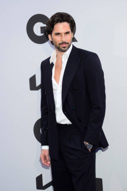 Felix Gomez, İspanya 'nın Madrid şehrinde düzenlenen GQ dergi partisinin 30. yıldönümünde fotoğraf çekiminde poz verdi.