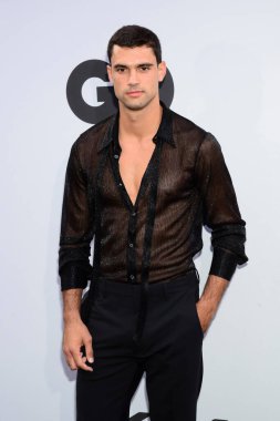 Felix Gomez, İspanya 'nın Madrid şehrinde düzenlenen GQ dergi partisinin 30. yıldönümünde fotoğraf çekiminde poz verdi.