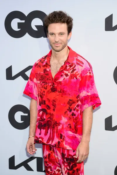 stock image Felix Gomez posing at the photocall during the 30th anniversary of GQ Spain magazine party at the Jimmys in Madrid Spain