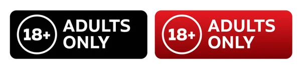 Sadece arka planda izole edilmiş 18 + Yetişkin düğmeleri var. Web siteniz için sadece 18 + Yetişkinler içerik simgesi. 18 + Yetişkinler sadece Buttons logosu, işareti, uygulaması, UI içerir. Sadece içerik düğmeleri 18 + Yetişkinler