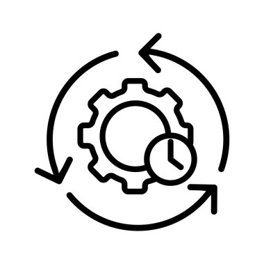 Çevik simge, vektör çizimi