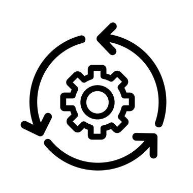 Çevik simge, vektör çizimi