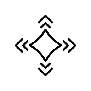 Çevik simge, vektör çizimi