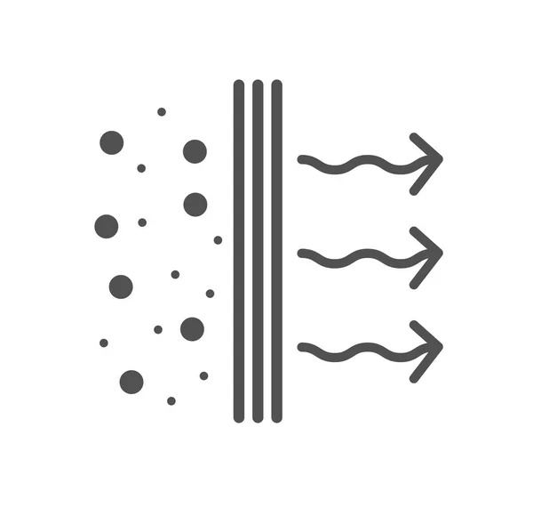 süzme simgesi. vektör illüstrasyonu