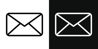 E- posta Simgesi Ayarlandı. E- posta İletisi Gönderi Vektör Sembolü Siyah Dolu ve Özet Biçimli. Dijital İletişim İşareti.