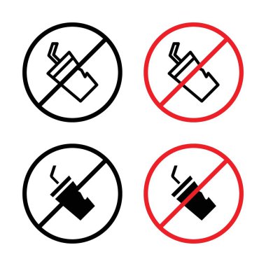 Plastik işaret simgesi setini atma. Plastik öğütücüye karşı cesaretlendirme plastik vektör sembolünü siyah doldurulmuş ve ana hatlarıyla çizilmiş bir şekilde atma. Geri dönüşüm ve atık yönetimi işaretinin tanıtımı.