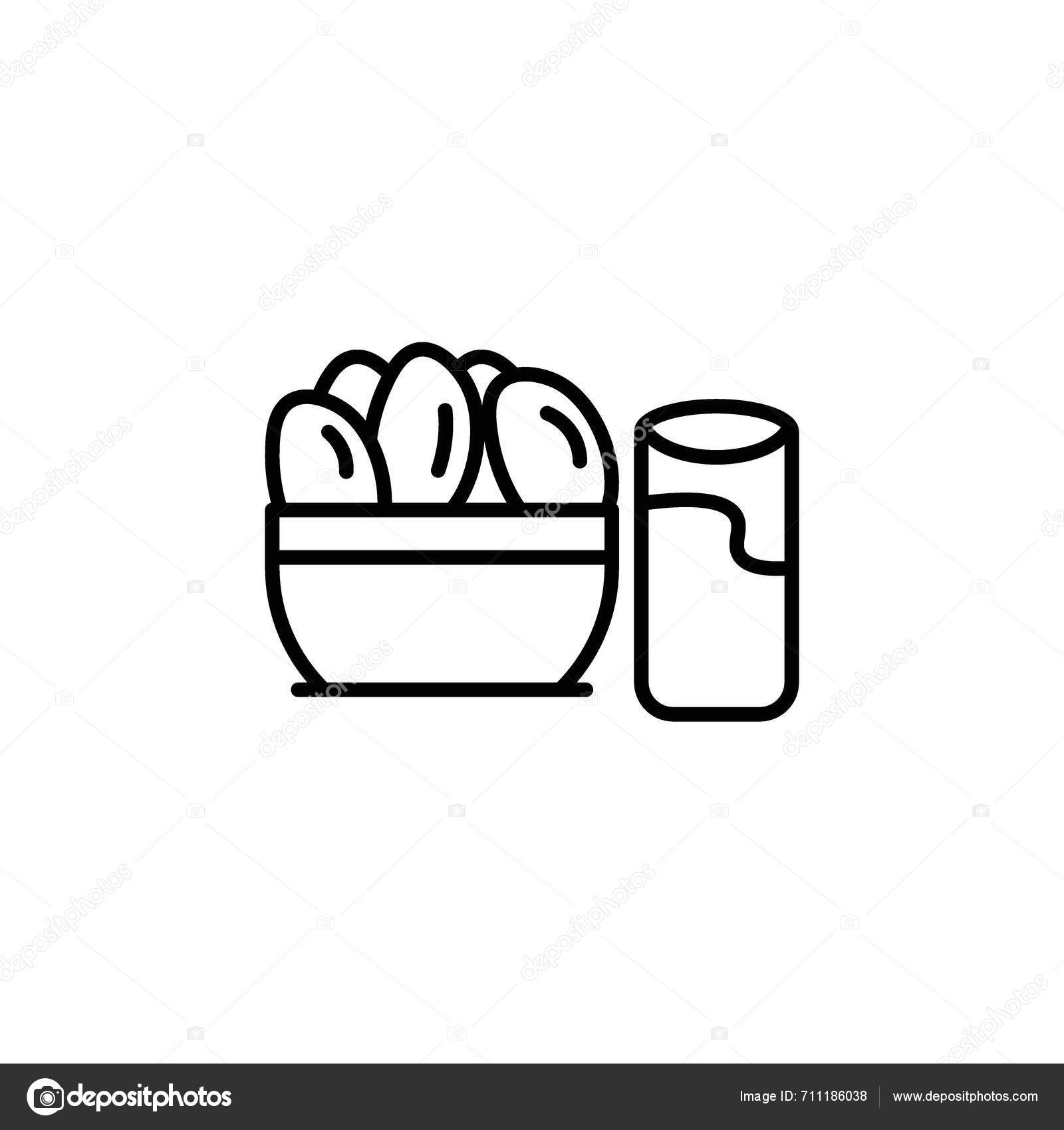 ramadan icon set