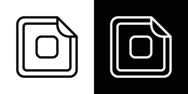 Nikotin Yaması Simgesi Seti. Tütünlü sigara içmek nikotin vektör sembolünün yerine siyah doldurulmuş ve ana hatlarıyla çizilmiş bir sembol. Sigara İçmeyi Bırak İşareti.