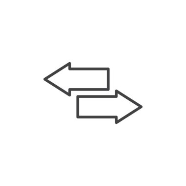 Veri aktarım simgesi ayarlandı. Veri göçü vektör sembolü siyah doldurulmuş ve çizilmiş biçimdedir.