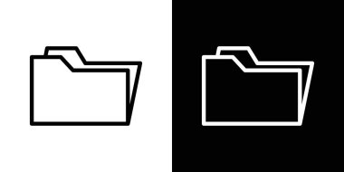 Dizin simgesi ayarlandı. Bilgisayar veri dosyası vektör sembolü. Basit proje web dizini imzası siyah doldurulmuş ve özetlenmiş biçimdeName.