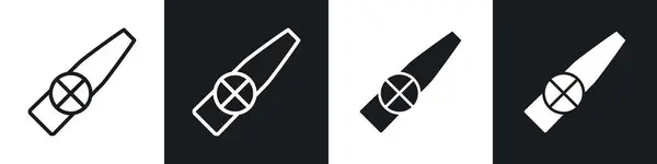 Kazoo vektör simgesi siyah beyaz dolgu ve çizilmiş biçim olarak ayarlandı.