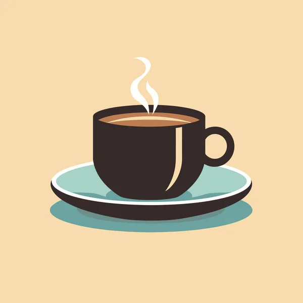 การออกแบบโลโก เวกเตอร วยกาแฟ โลโก านกาแฟพร ไอคอนถ วยกาแฟ ไอคอนภาพประกอบกาแฟ — ภาพเวกเตอร์สต็อก