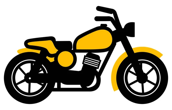Ілюстрація Векторного Дизайну Мотоциклів Вектор Дизайну Спортивного Велосипеда Готова Концепція — стоковий вектор
