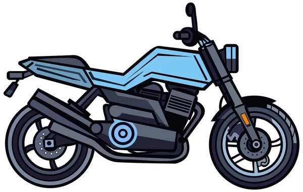 Ilustrace Návrhu Vektoru Motocyklu Vektor Designu Ovinutí Sportovního Kola Hotový — Stockový vektor