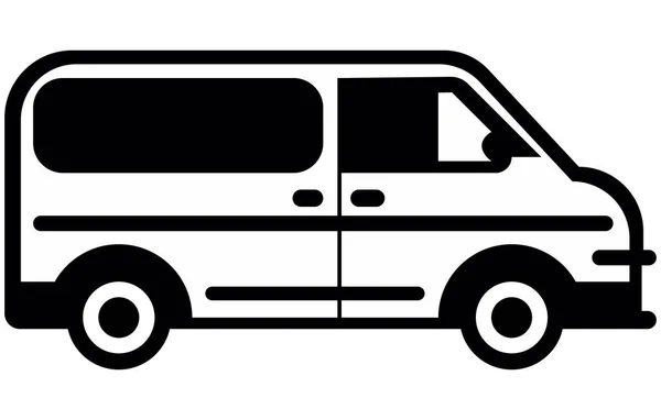 Прохолодний Сучасний Плаский Дизайн Громадського Транспорту Міський Автобус Піктограма Концепції — стоковий вектор