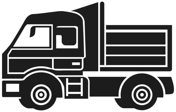 Ορισμός Εικονίδια Γραμμή Των Φορτηγών Διάνυσμα Βαρέων Φορτηγών Διάνυσμα Εικονογράφος — Διανυσματικό Αρχείο