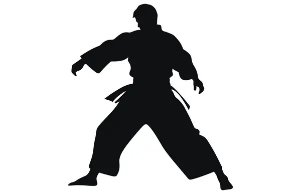 Martial arts,Collection of silhouettes of martial arts.