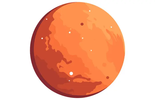 Mercury Planet Space Illustration Mercury Planet Vector — Stock Vector