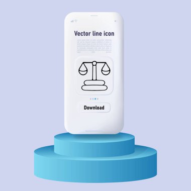 Seçim oyu simgeleri seti. Demokratik sürecin sembolik temsili, oy kullanma hakları. Oylama konsepti. Neomorfizm tarzı. İş için vektör satırı simgesi