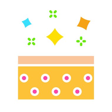 Cilt yenileme çizgisi simgesi. Yenilenme, bakım, koruma, yüz maskesi, hipoalerjenik. İş için beyaz arkaplan üzerindeki vektör renkli simge