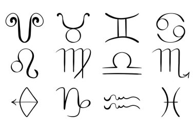 12 burçlu yıldız falı. Astroloji, yıldızlar, gökyüzü, takımyıldızlar, astronomi, yükseltici, astrolog, astropsikoloji, falcılık, natal çizelge, sahte bilim. İtalik biçim