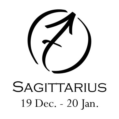 Adı ve tarihleri olan yay burcu. 13 burçlu yeni yıldız falı. 19 Aralık 'tan 20 Ocak' a kadar. Astroloji, falcılık, takımyıldız, yıldızlar, yükseltici. Siyah vuruşlu sıradan bir tarz