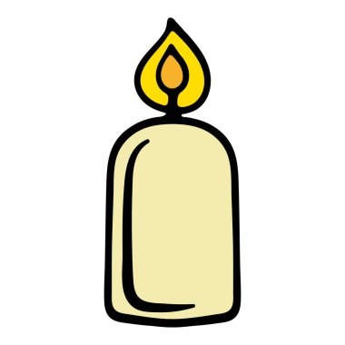 Parlak mum. Ateş, balmumu, sıcaklık. Dekorasyon, dekorasyon, Noel, yeni yıl arifesi, 25 Aralık, kış, tatil atmosferi, kutlama, aile kutlaması, gelenekler. Renkli simge