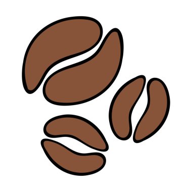 Coffee beans line icon. Morning, caffeine, latte, smell, cream, mug, Brazil, cocoa, drink, Arabica, Turkish, energy, espresso, strong. Vector icon for business and advertising