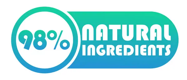 Natural Ingredients Line Icon Pure Benefits Radiant Look Nourished Skin — Stock Vector
