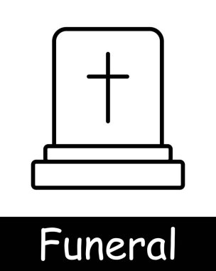 Cenaze töreni ikonu. Mezar, haç, Hristiyanlık, inanç, defin, höyük, mum, alev, portre, anıt, tabut, Türk cenaze gelenekleri, tapınak, cenaze taşı. Yeminler kavramı.