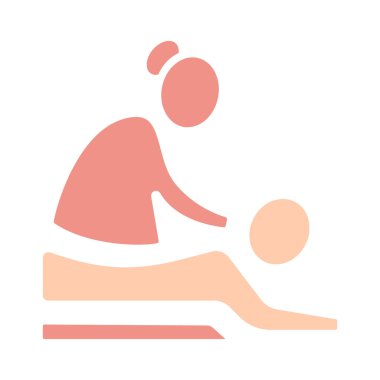 Masaj terapisi çizgisi simgesi. Vücut, kas gevşemesi, sağlık, terapi, stres atma, eller, spa, tedavi, gençleşme, bütünsel, sağlık, denge, oturum, rahatlama, sırt, fiziksel, terapi