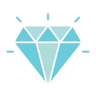 Elmas çizgisi simgesi. Mücevher, mücevher, lüks, kıymetli, mücevher, kristal, ışıl ışıl, servet, değerli, berraklık, parlaklık, kesim, taş, pahalı, dekorasyon, mücevher, zarif, sembol, hazine