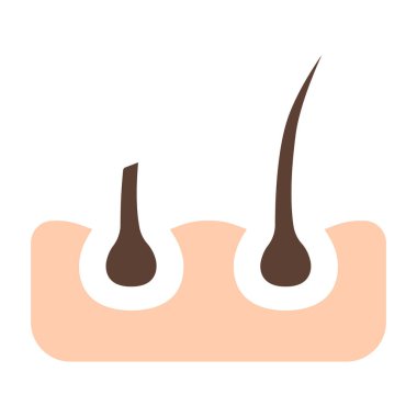 Saç seti ikonu. Kesim, krem, şampuan, trikoloji, nemlendirici, parlatıcı, cilt kaşıntısı, hacim, krem, beslenme, güçlendirme, kırık uçlar, salon prosedürleri, kırılganlık. Saç bakımı konsepti.