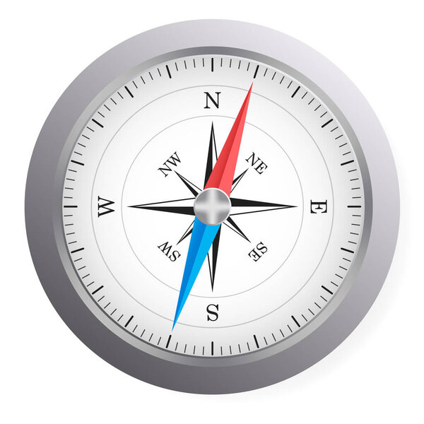 Compass. Land, sea, navigation, geography, cartography, terrain orientation, north, south, west, east, build a route, travel, traveler, tourism, journey, hand, space, needle, sailor, dial, face