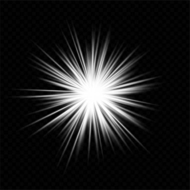 Bright light burst. Glowing, explosion, star, radiant, golden, energy, shine, flare, illumination, spark, effect, abstract, sparkle, vibrant, sunburst, glowing rays. clipart