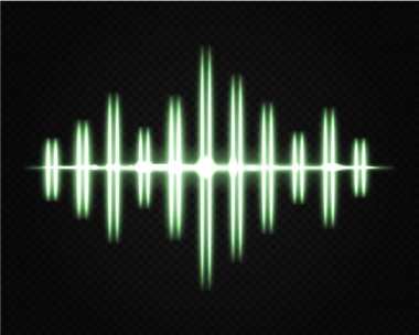 Işıldayan parçacıklar ve ışınlar ile parıldayan parlak yeşil ışık. Parıldayan parçacıklar, sihirli enerji, şenlikli röfleler, soyut yansıma, parlayan dalgalar, Noel arkaplanı.