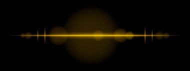 Sarı lazer çizgisi ikonu. İnce parlak çizgi, yoğun kırmızı aydınlatma, fütüristik ışın etkisi, soyut ışık tasarımı, enerji atımı, minimum görsel, modern ışıklandırma dekoru.