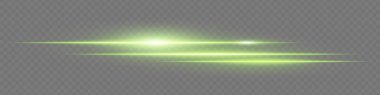 Yumuşak parıltı ve şeffaflıkla parlak yeşil ışık çizgileri. Hareket efektleri, geleceksel geçişler, hızlı hareket vurguları, ışık hızı simülasyonu ve dijital tasarım unsurları için ideal.