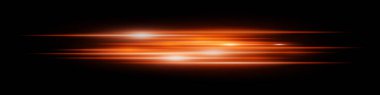 Karanlıkta bulanık ışık efektleri olan parlak altın hız çizgileri. Bilim kurgu sahneleri, yarış görselleri, fütüristik hız geçişi, neon hızlandırma ve hareket tasarım kavramları için harika..