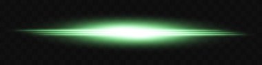 Yeşil ışık. Yoğun yatay patlama ve şeffaf arka planda parlak çizgiler. Dinamik, sıcak enerji hattı hız, bilim kurgu, güç, lazer ve ısı için ideal..