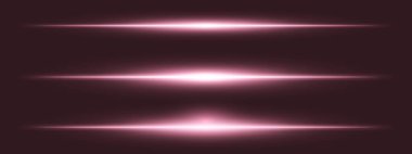 Işık patlaması ayarlandı. Işıltılı yoğun turuncu ışın ve siyah üzerine yumuşak parçacıklar, uzay, enerji veya gelecekteki arayüz tasarımı için uygun.
