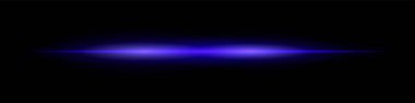 Yumuşak bulanık kenarlı ve parlak merkezli yatay ışınlar. Pürüzsüz gradyan arkaplan boyunca yayılarak minimum fütüristik ışık efekti oluşturur.