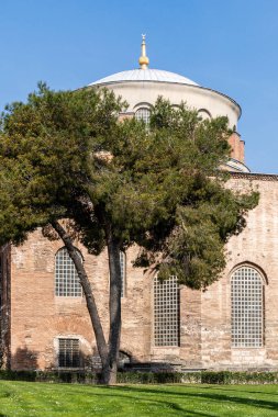 ISTANBUL, TURKEY - 25 Mart 2023: Parça Topkapı Sarayı Müzesi Popüler Turizm Merkezi